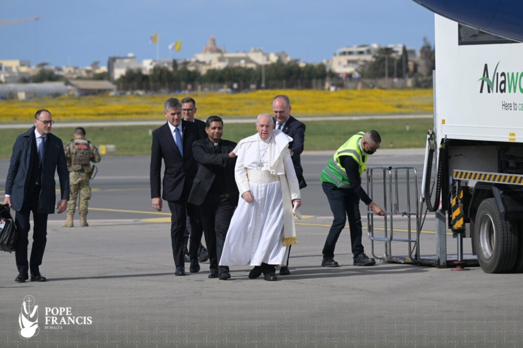 Papież Franciszek na Malcie